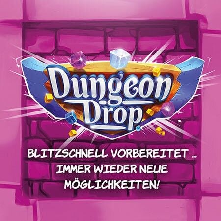 Produktbild: Mirakulus 1027847 - Dungeon Drop, Brettspiel