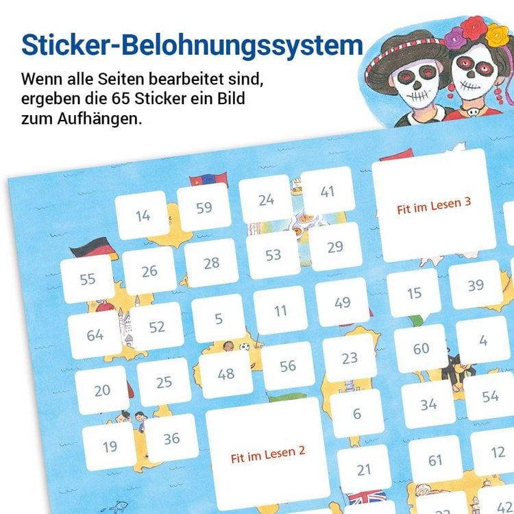 Produktbild: Das &Uuml;bungsheft Lesen 6