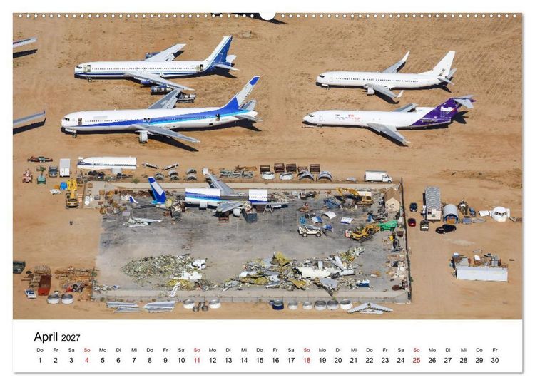 Produktbild: GROUNDED (hochwertiger Premium Wandkalender 2027 DIN A2 quer), Kunstdruck in Hochglanz