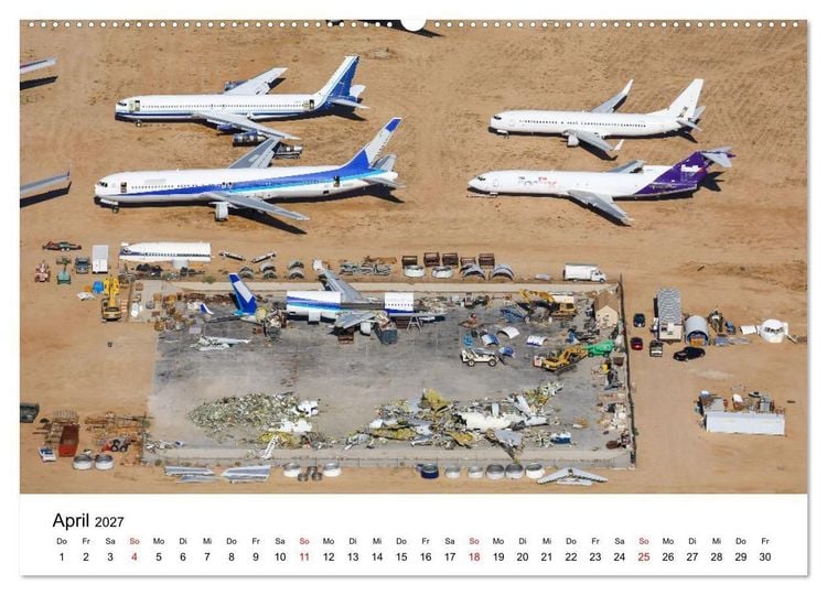 Produktbild: GROUNDED (Wandkalender 2027 DIN A2 quer), CALVENDO Monatskalender