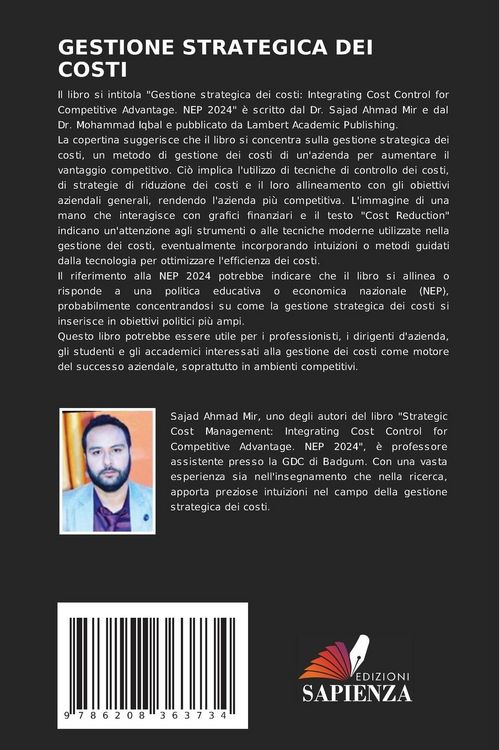 Produktbild: Gestione Strategica Dei Costi