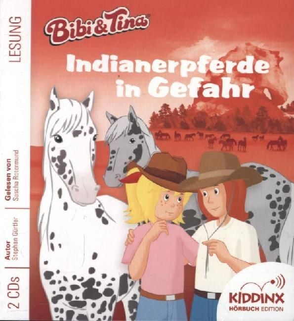 Produktbild: Bibi & Tina - Indianerpferde in Gefahr, 2 Audio-CDs