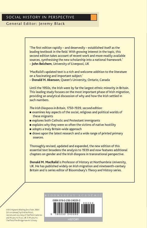 Produktbild: The Irish Diaspora in Britain, 1750-1939