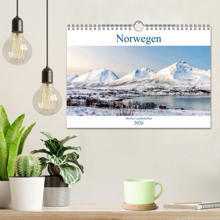 Produktbild: Norwegen - Mythos Landschaften (Wandkalender 2026 DIN A4 quer), CALVENDO Monatskalender