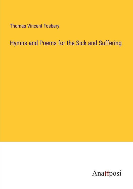 Produktbild: Hymns and Poems for the Sick and Suffering