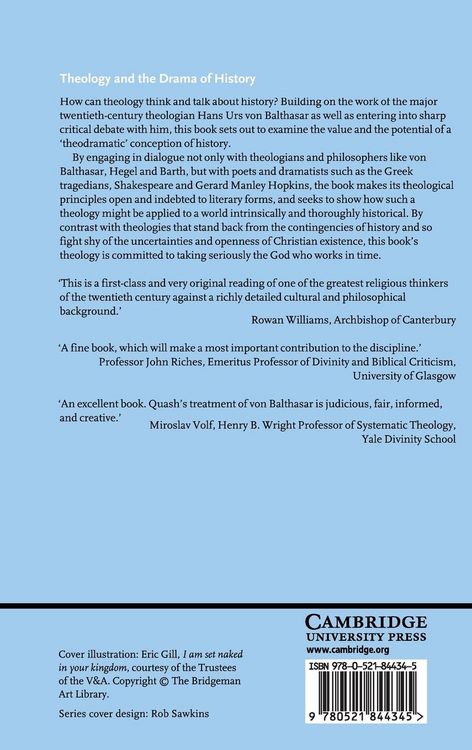 Produktbild: Theology and the Drama of History