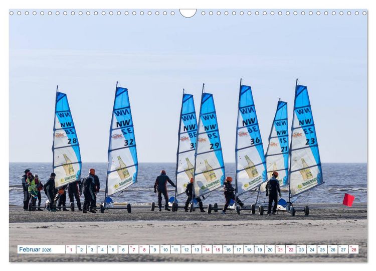 Produktbild: St. Peter-Ording Stranderlebnisse (Wandkalender 2026 DIN A3 quer), CALVENDO Monatskalender