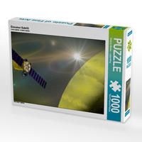 Produktbild: Einsamer Satellit 1000 Teile Puzzle quer von Stefanie Winkler - cglightNing