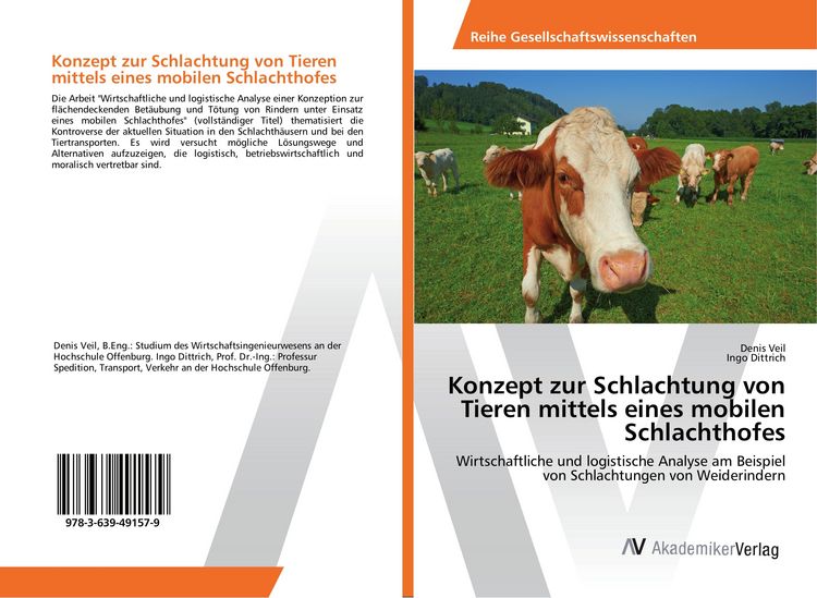 Produktbild: Konzept zur Schlachtung von Tieren mittels eines mobilen Schlachthofes
