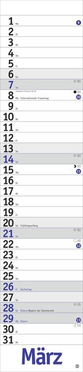 Produktbild: Langplaner, blau 2027