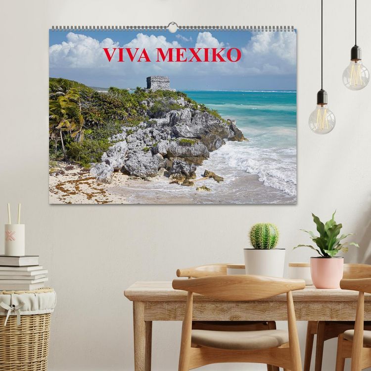 Produktbild: VIVA MEXIKO (Wandkalender 2026 DIN A2 quer), CALVENDO Monatskalender