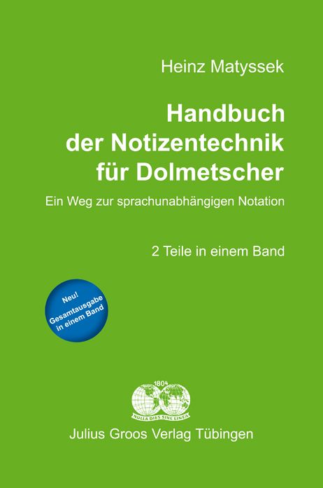 Produktbild: Handbuch der Notizentechnik f&uuml;r Dolmetscher
