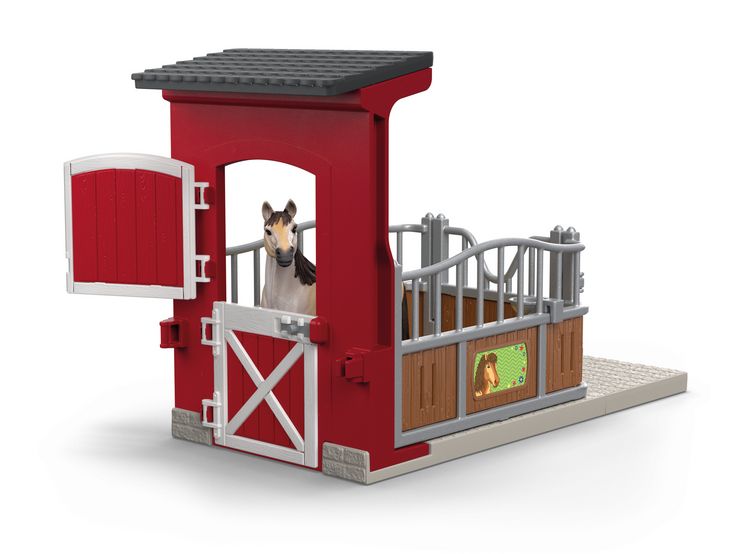 Produktbild: schleich&reg; 42724 Ponybox mit Mustang Stute
