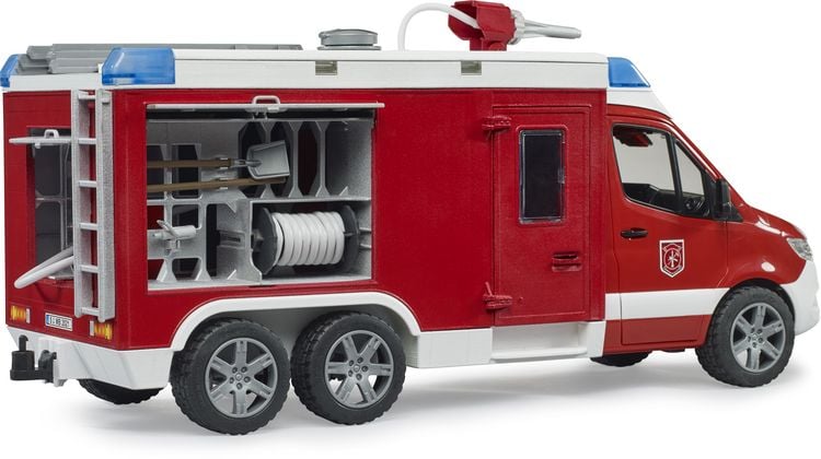 Produktbild: bruder 02680 MB Sprinter Feuerwehrr&uuml;stwagen mit L+S Modul