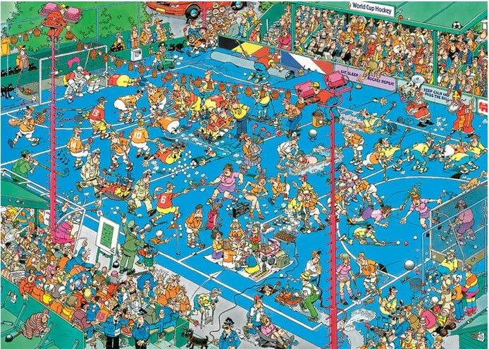 Produktbild: Jan van Haasteren - 2026 #8 - Puzzle