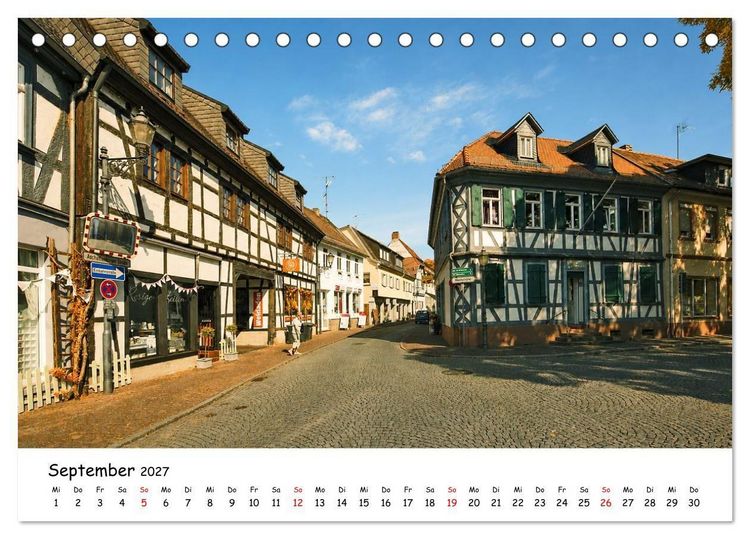 Produktbild: Seligenstadt am Main (Tischkalender 2027 DIN A5 quer), CALVENDO Monatskalender