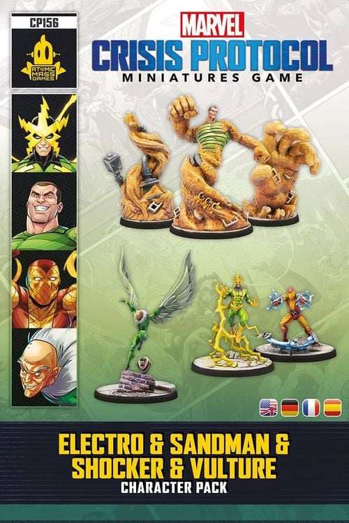Produktbild: Marvel: Crisis Protocol Electro, Sandman, Shocker & Vulture