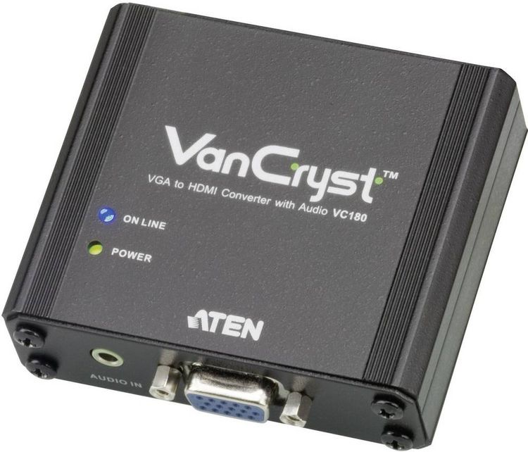 Produktbild: ATEN AV Konverter VC180 [VGA, Klinke - HDMI] 1920 x 1080 Pixel