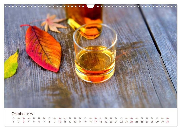 Produktbild: Whisky und Whiskey 2027. Sinnliche Impressionen (Wandkalender 2027 DIN A3 quer), CALVENDO Monatskalender