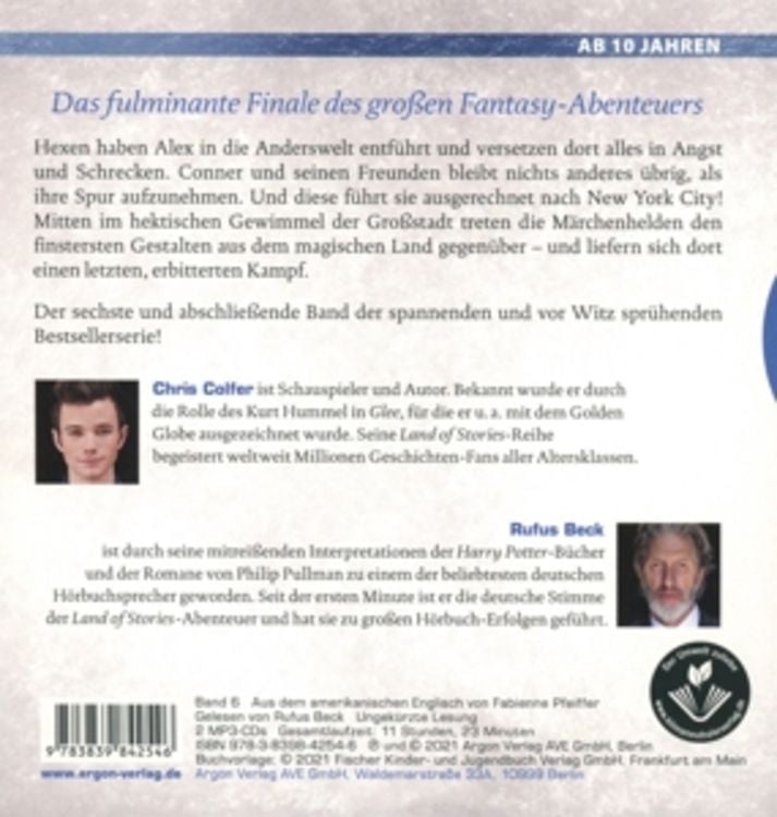 Land of Stories: Das magische Land 6 - Der Kampf der Welten
