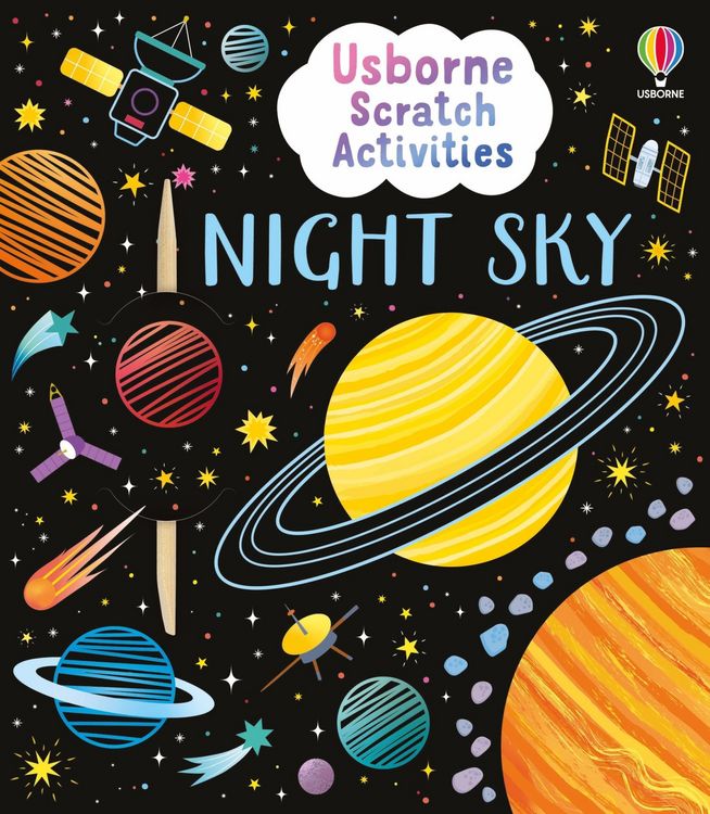 Produktbild: Usborne Scratch Activities Night Sky