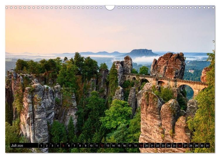 Produktbild: Dresden: Impressionen aus Stadt und Umgebung (Wandkalender 2026 DIN A3 quer), CALVENDO Monatskalender