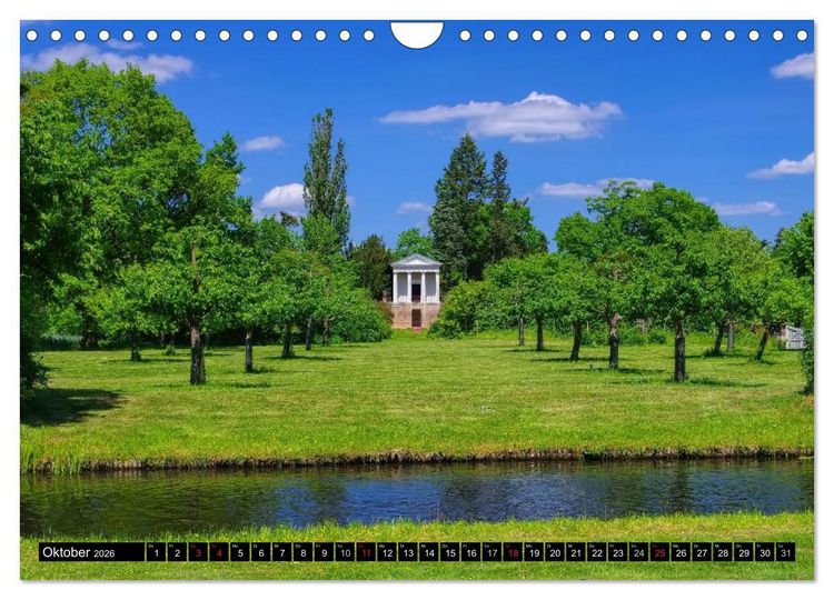Produktbild: Spaziergang durch den W&ouml;rlitzer Park (Wandkalender 2026 DIN A4 quer), CALVENDO Monatskalender