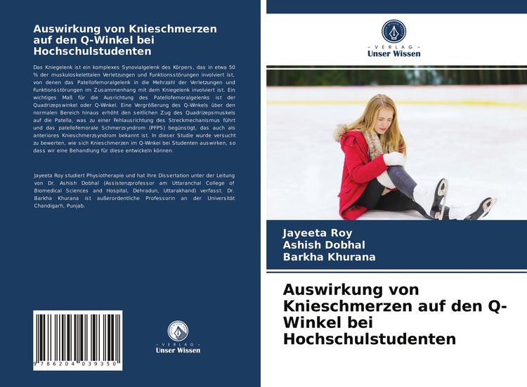 Produktbild: Auswirkung von Knieschmerzen auf den Q-Winkel bei Hochschulstudenten