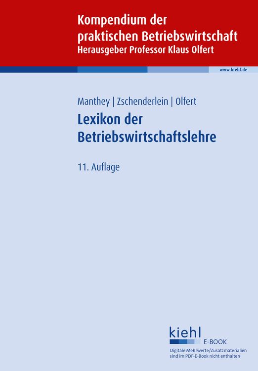 Produktbild: Lexikon der Betriebswirtschaftslehre