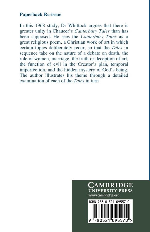 Produktbild: The Reading of the Canterbury Tales