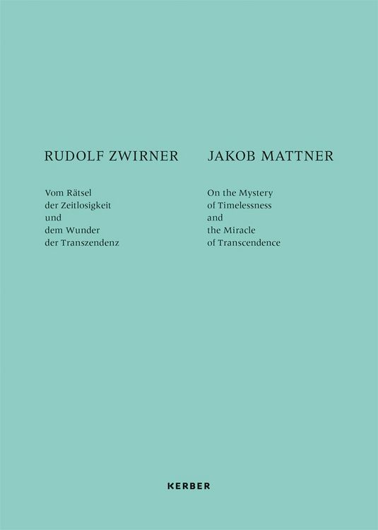 Produktbild: Rudolf Zwirner und Jakob Mattner