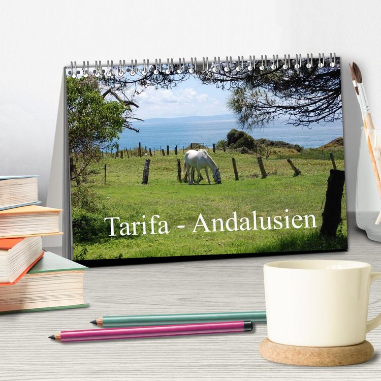 Produktbild: Tarifa - Andalusien (Tischkalender 2026 DIN A5 quer), CALVENDO Monatskalender
