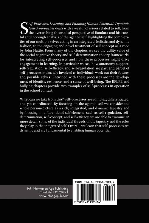 Produktbild: Self-Processes, Learning, and Enabling Human Potential