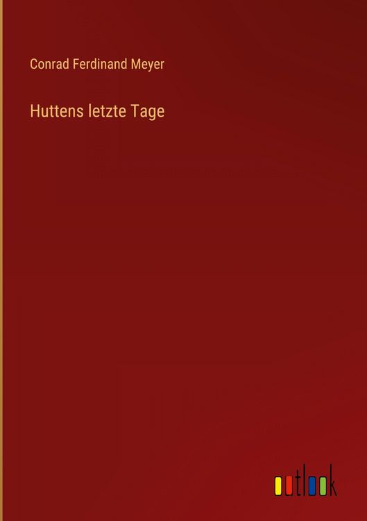 Produktbild: Huttens letzte Tage