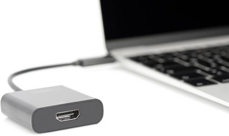 Produktbild: Digitus TV, Monitor Adapter [1x USB-C&reg; Stecker - 1x HDMI-Buchse] DA-70852 15.00cm