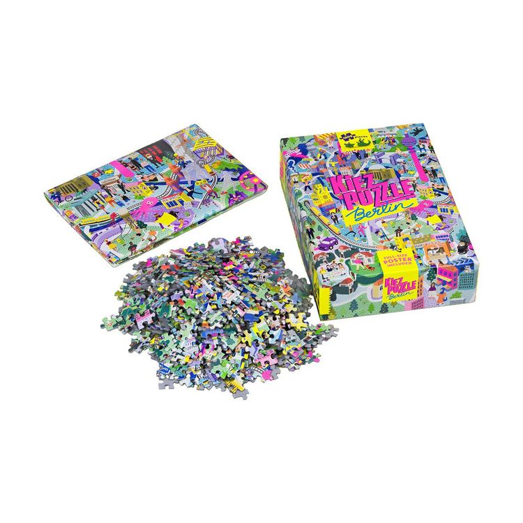 Produktbild: Kiezpuzzle Berlin - 1000 Teile