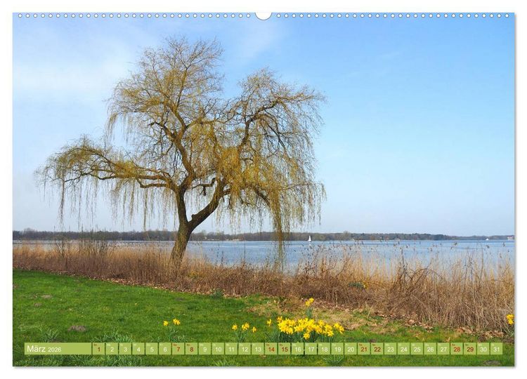 Produktbild: Zwischenahner Meer Momentaufnahmen (hochwertiger Premium Wandkalender 2026 DIN A2 quer), Kunstdruck in Hochglanz