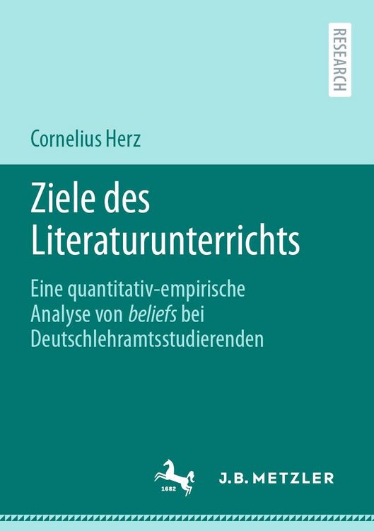 Produktbild: Ziele des Literaturunterrichts