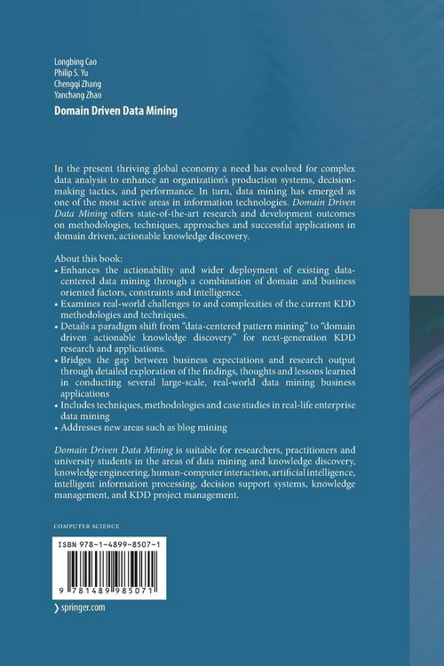 Produktbild: Domain Driven Data Mining