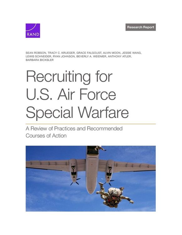 Produktbild: Recruiting for U.S. Air Force Special Warfare
