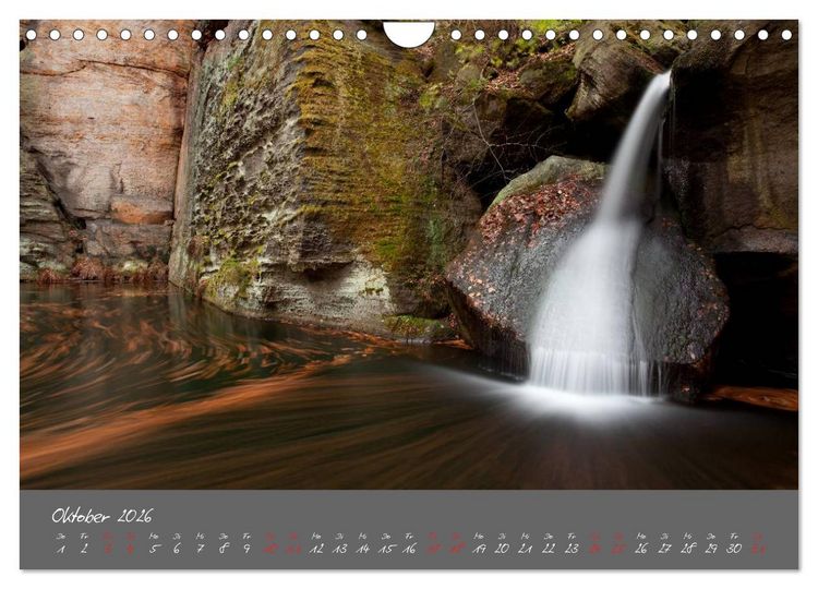 Produktbild: Traumlandschaft - S&auml;chsische Schweiz (Wandkalender 2026 DIN A4 quer), CALVENDO Monatskalender