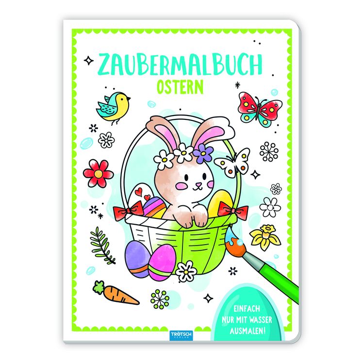 Produktbild: Tr&ouml;tsch Malbuch Zaubermalbuch Ostern