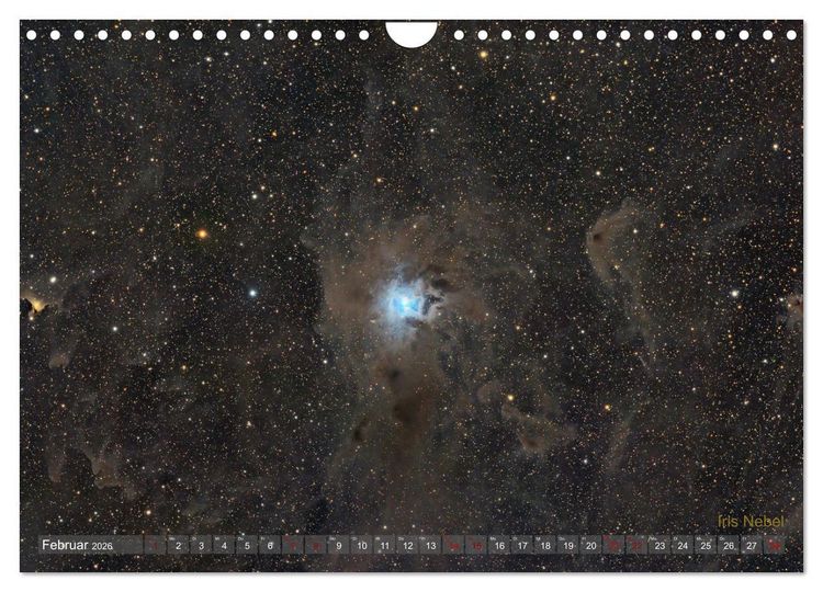 Produktbild: Deep Sky Kalender (Wandkalender 2026 DIN A4 quer), CALVENDO Monatskalender