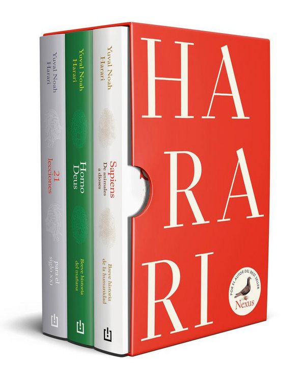 Produktbild: Estuche Harari (contiene: Sapiens | 21 lecciones para el siglo XXI | Homo Deus)