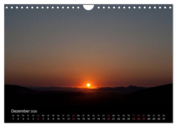 Produktbild: Namibia (Wandkalender 2026 DIN A4 quer), CALVENDO Monatskalender
