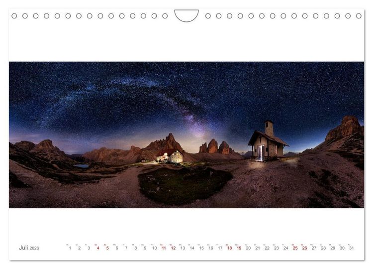 Produktbild: BergBlicke! (Wandkalender 2026 DIN A4 quer), CALVENDO Monatskalender