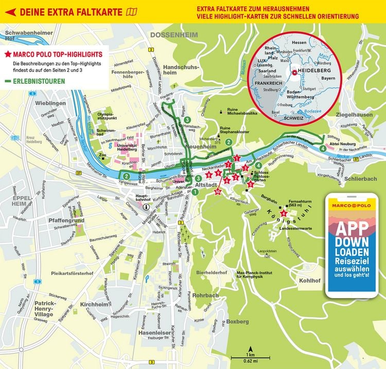 Produktbild: MARCO POLO Reisef&uuml;hrer Heidelberg