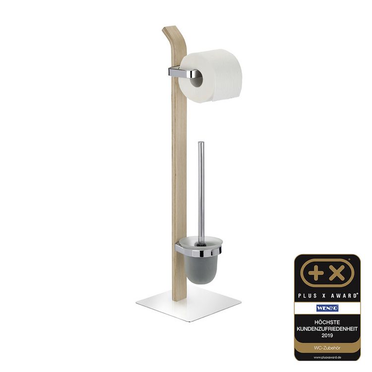 Produktbild: Stand WC-Garnitur Mod. Samona Nature, aus Holz