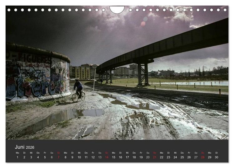 Produktbild: Berlin - der Fall der Mauer (Wandkalender 2026 DIN A4 quer), CALVENDO Monatskalender