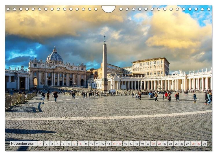 Produktbild: Europa Die Hauptst&auml;dte (Wandkalender 2026 DIN A4 quer), CALVENDO Monatskalender